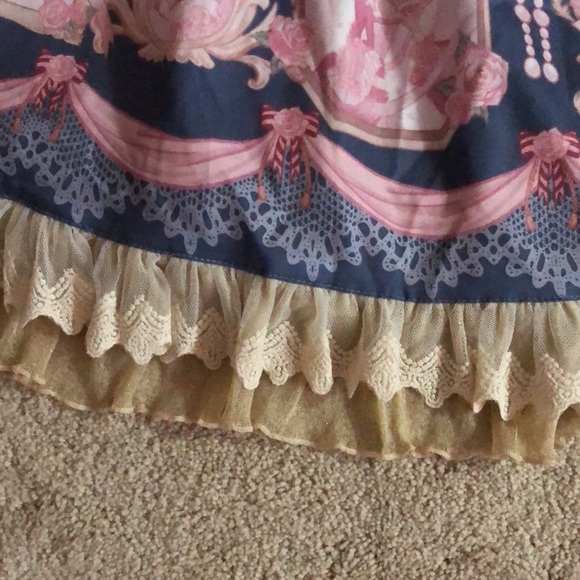 Sa Majeste La Rose Jumper Skirt Dress - Picture 7 of 12